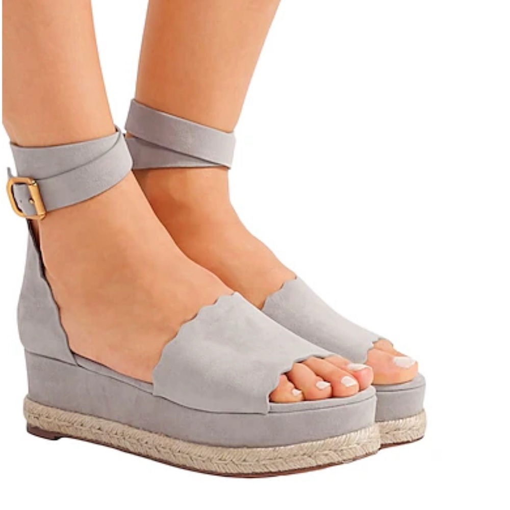 Chloe Lauren platform espadrille